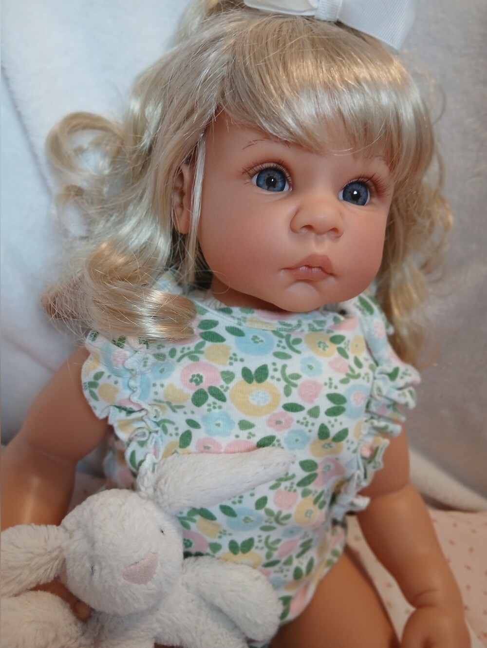 Lee Middleton Reva Schick  Reborn Style Toddler Girl Baby Doll Kid Collectables